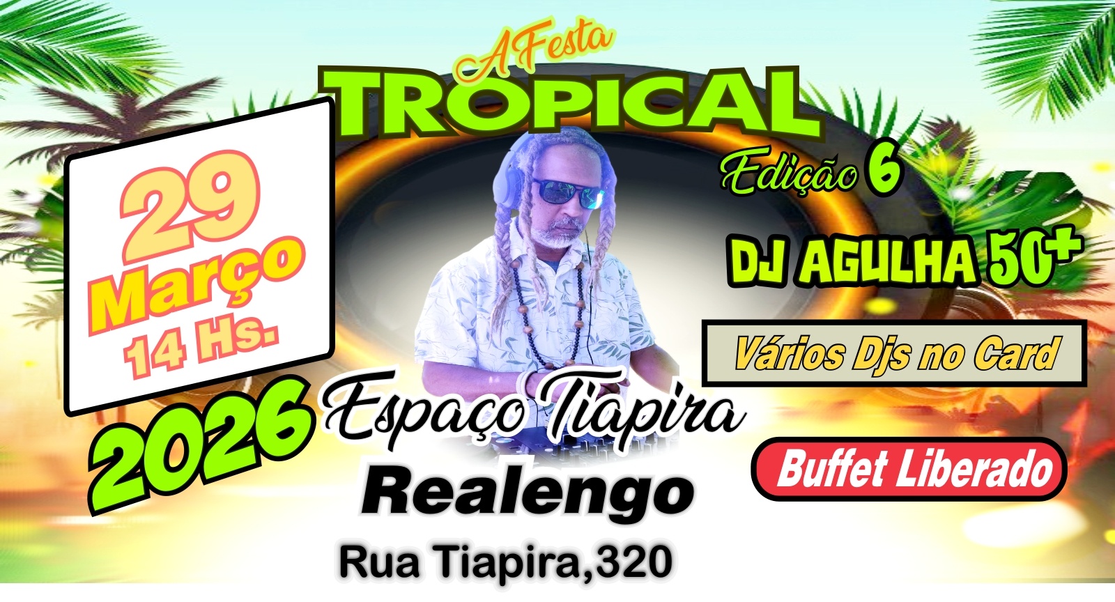 A FESTA TROPICAL - Rio de Janeiro, RJ
