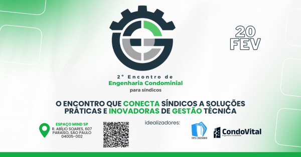 Imagem do evento 2º Encontro de Engenharia Condominial para Síndicos
