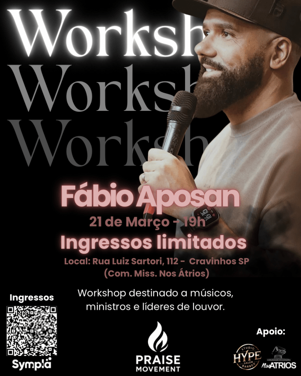 Imagem do evento Workshop Fábio Aposan
