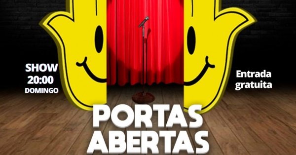 Imagem do evento PORTAS ABERTAS - STAND UP GRÁTIS