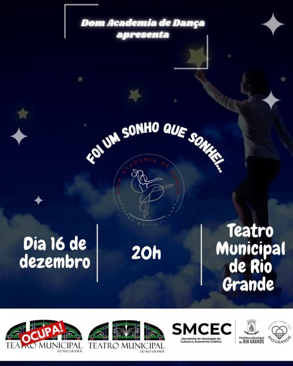 Imagem do evento Foi um sonho que sonhei - Dom Academia de Dança