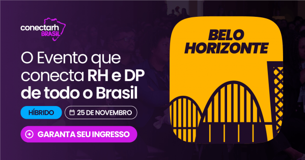 Imagem do evento Conectarh Brasil 2026 | 25/11 - Belo Horizonte