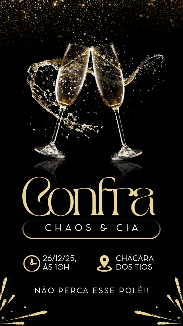 Imagem do evento Confra do Chaos & cia