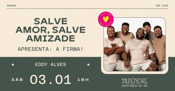 Imagem do evento Salve Amor, Salve Amizade! apresenta: A Firma!