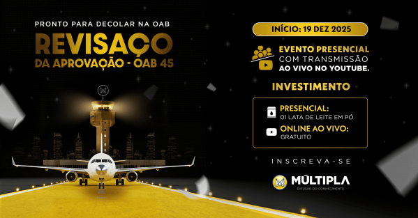 Imagem do evento Revisaço da Aprovação - OAB 45