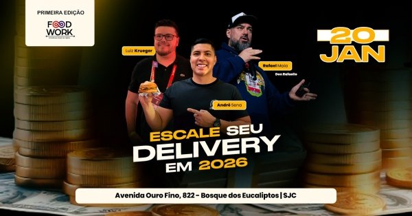 Imagem do evento FOOD WORK - Escale o seu Delivery