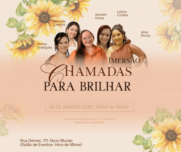 Imagem do evento IMERSÃO CHAMADAS PARA BRILHAR