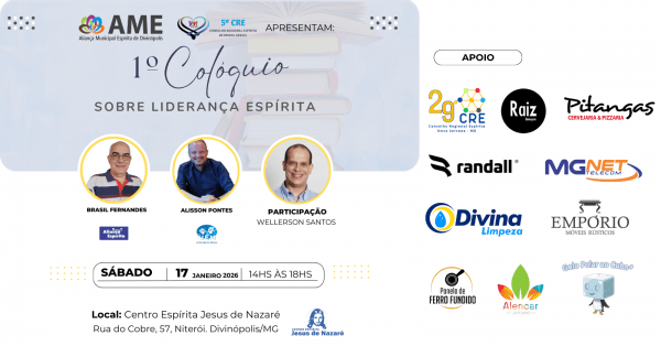 Imagem do evento 1º Colóquio sobre Liderança Espírita 2026