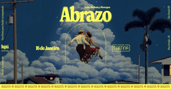 Imagem do evento ABRAZO! Salsa, Bachata e Merengue no Cineclube Cortina