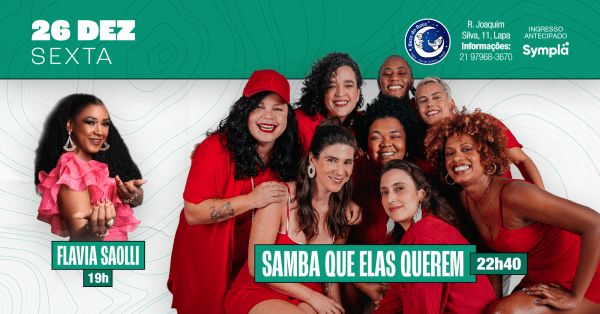 Imagem do evento Flávia Saollo e Samba que elas querem