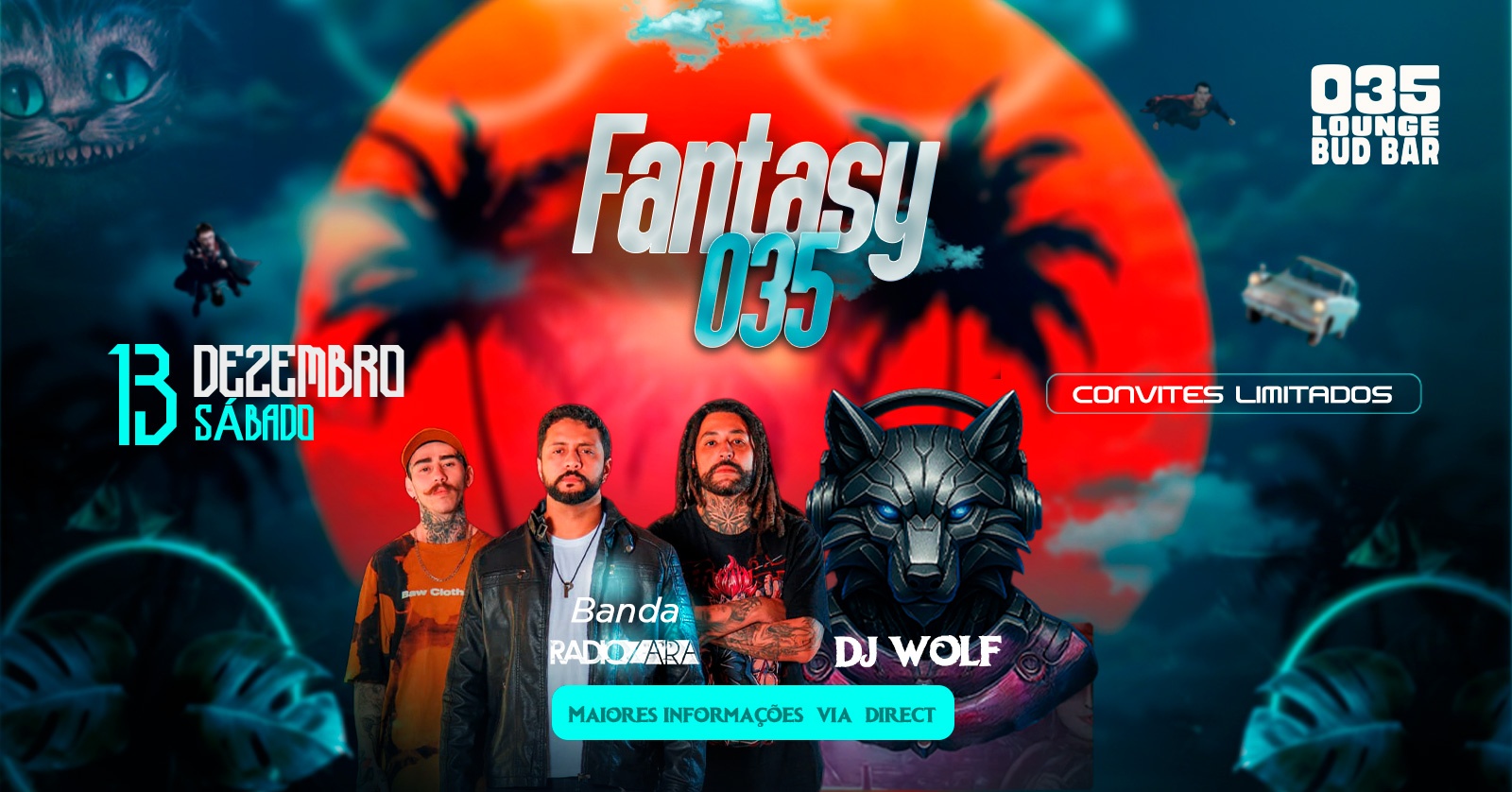 Fantasy 035 em São Lourenço - Sympla