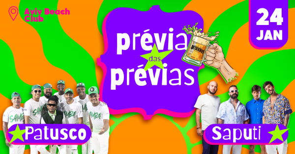 Imagem do evento Prévia das Prévias