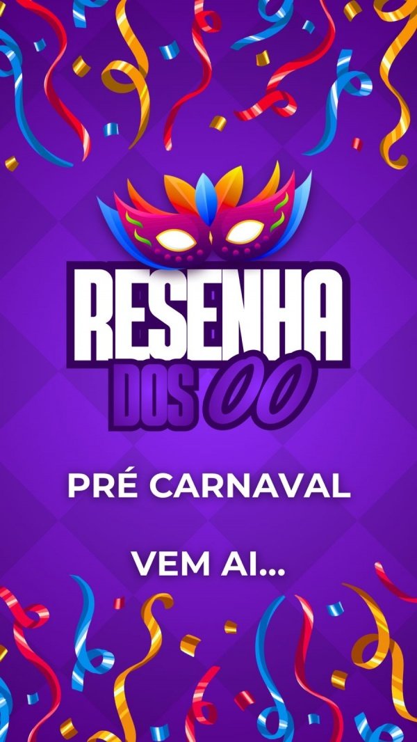 Imagem do evento RESENHA DOS 00- Edição pré carnaval