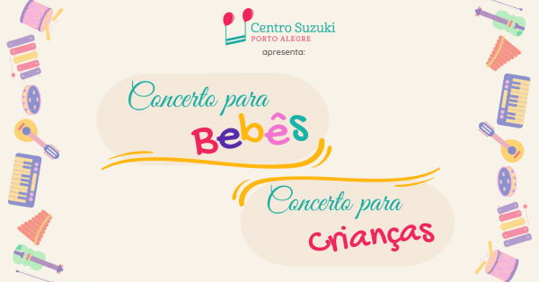 Imagem do evento Concerto para Bebês e Crianças - NOSSO BRASIL: do folclore à MPB