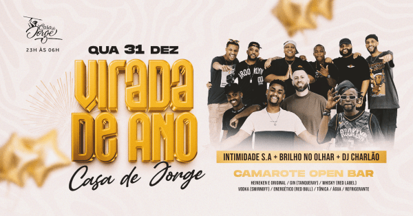 Imagem do evento Virada de Ano na Casa de Jorge