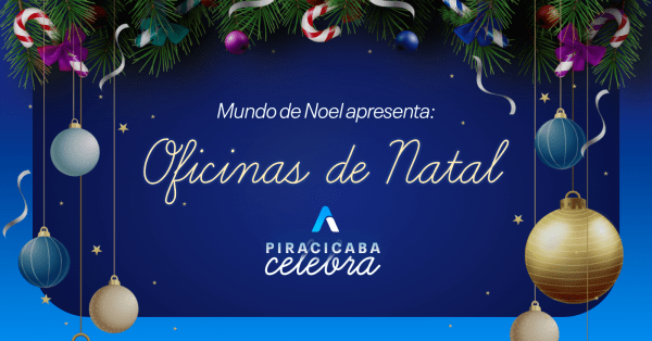 Imagem do evento Oficinas de Natal - Mundo de Noel Acipi