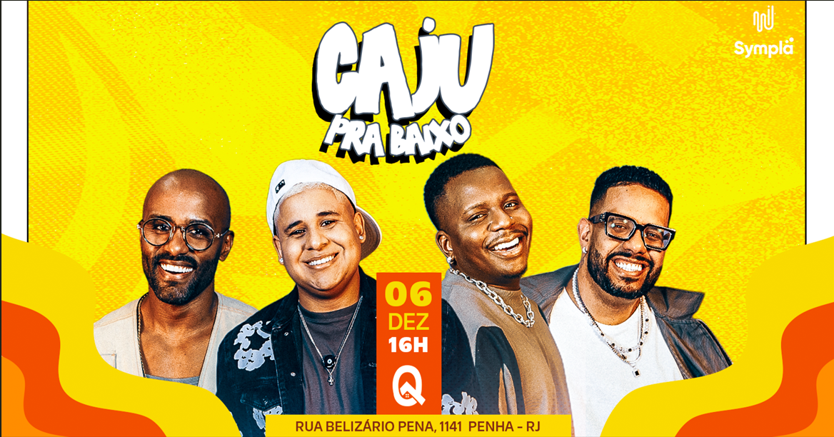 Caju Pra Baixo na Batuq!! em Rio de Janeiro