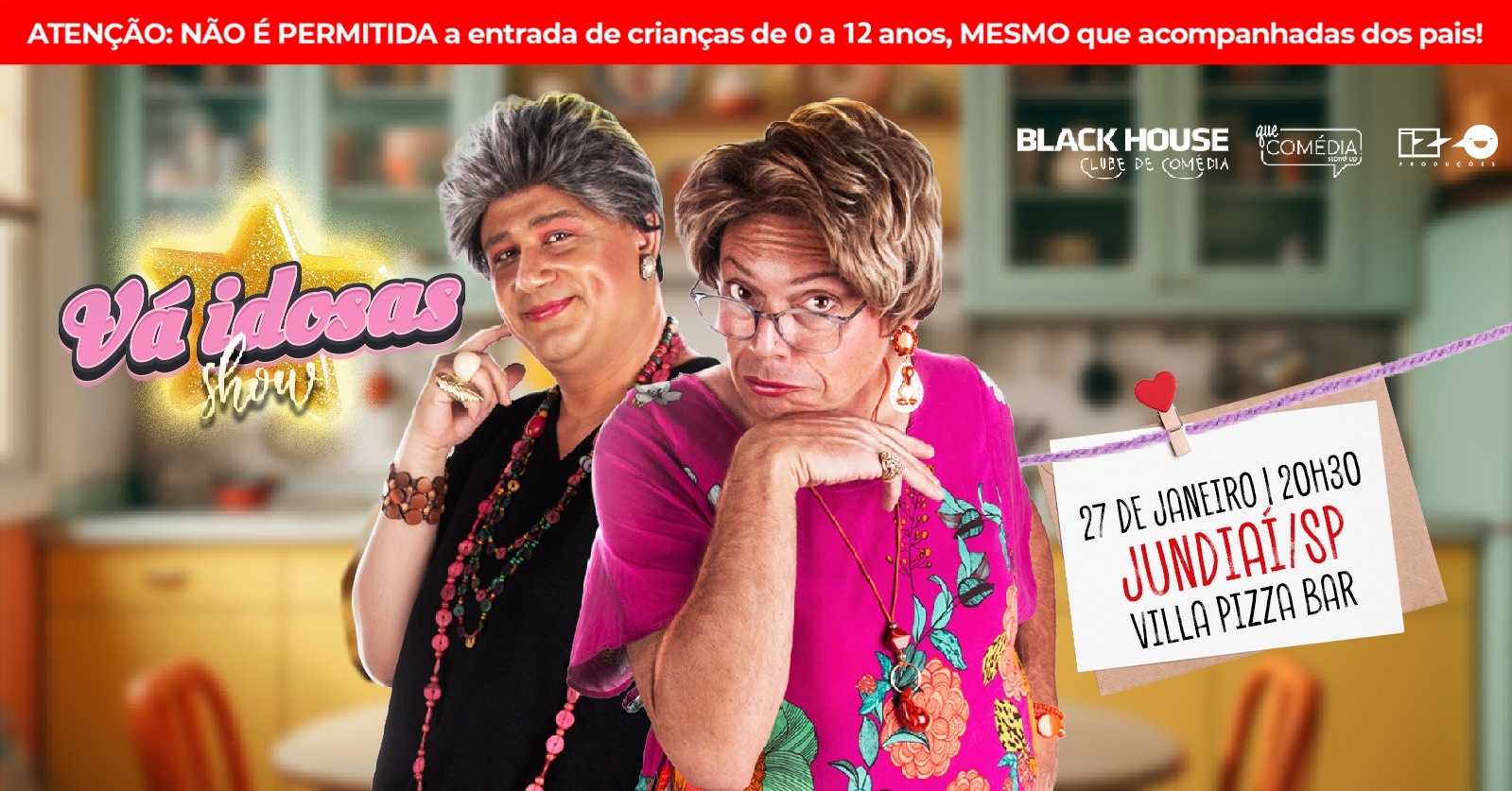 Vá Idosas em Jundiaí - Stand Up Comedy