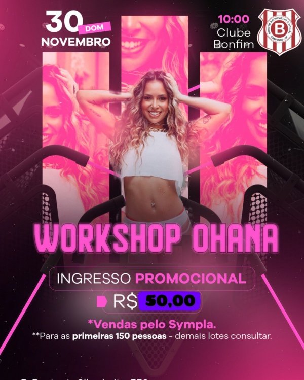 Imagem do evento WORKSHOP OHANA