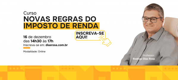Imagem do evento NOVAS REGRAS DO IMPOSTO DE RENDA 