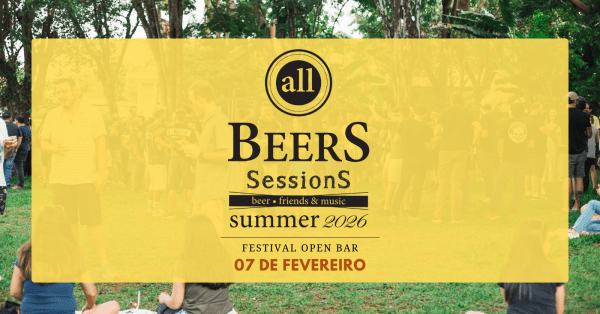 Imagem do evento All Beers Sessions 2026 - Edição Verão