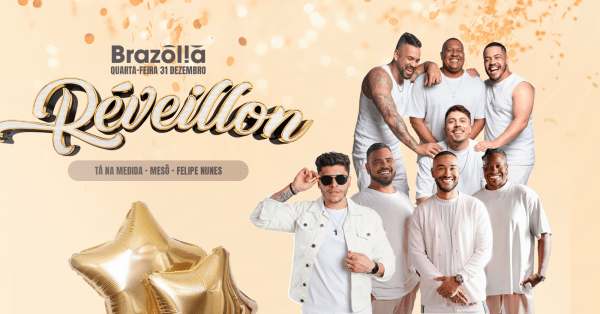 Imagem do evento Réveillon Brazólia - Pagode, Sertanejo, Funk e uma virada de ano incrível! (31/12)