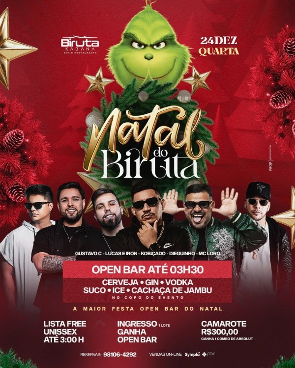 Imagem do evento NATAL DO BIRUTA