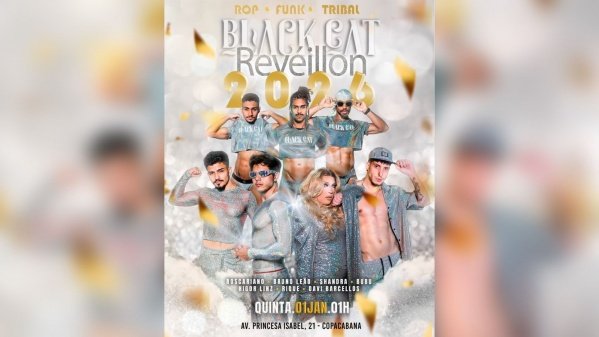 Imagem do evento Black Cat: Reveillon | Quinta 01/01/2026 - 01h