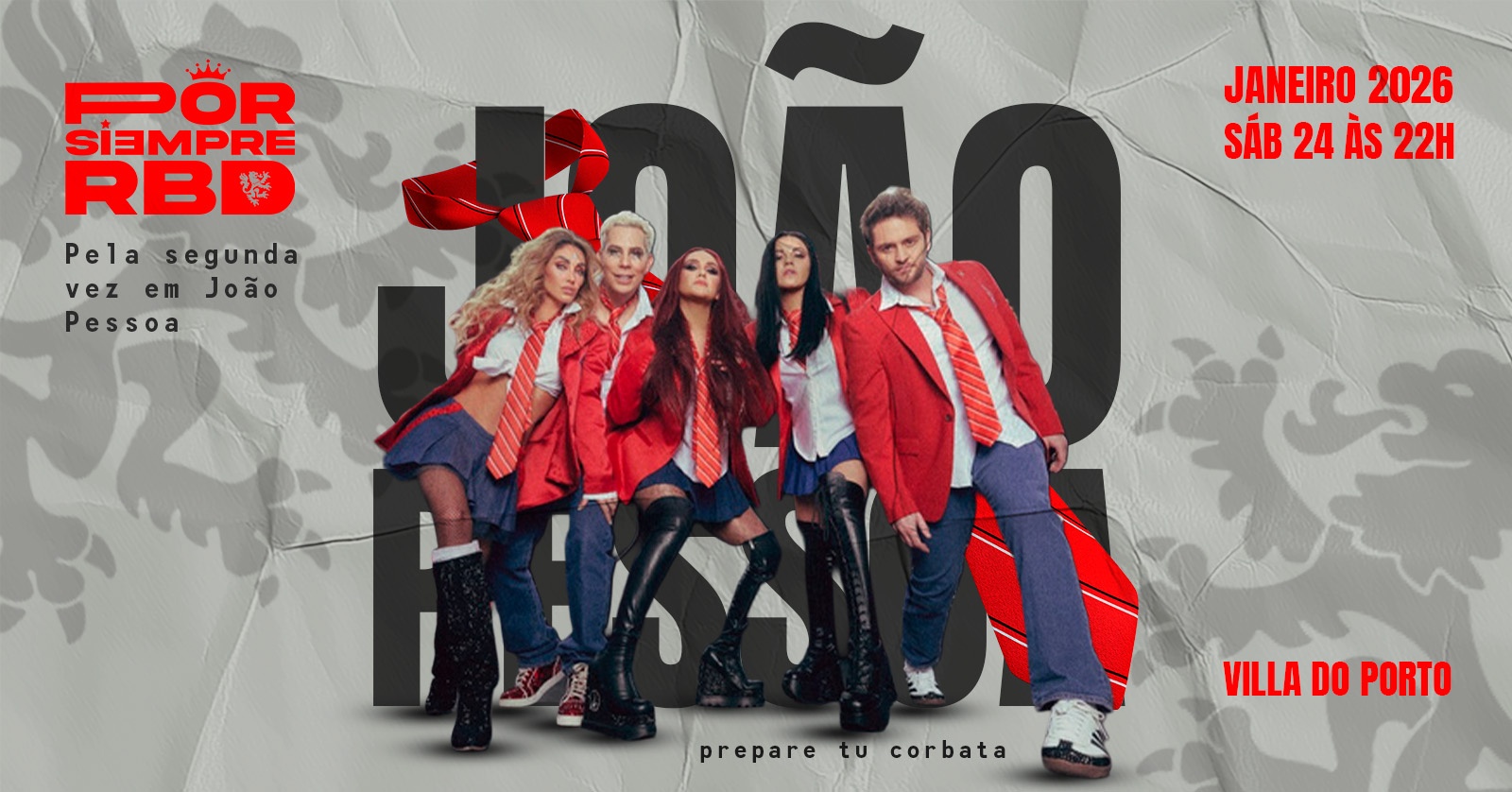 Por Siempre RBD em João Pessoa - 2 EDIÇÃO - João Pessoa, PB