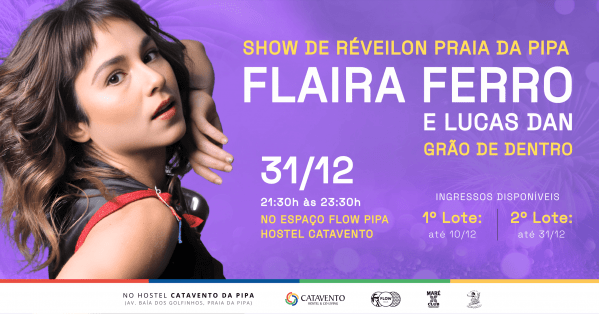 Imagem do evento Grão de Dentro - Flaira Ferro e Lucas Dan no Espaço Flow