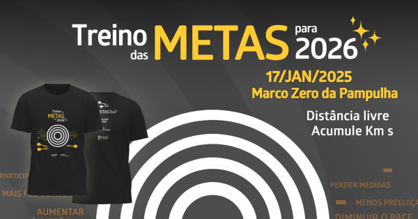 Imagem do evento Treino da Metas para 2026