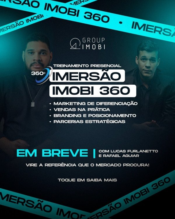 Imagem do evento Imersão imobi 360 - Marketing e Vendas na prática