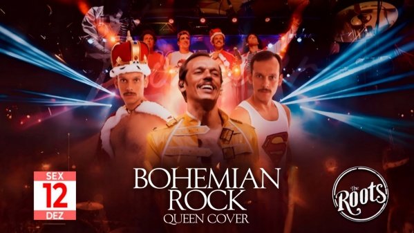 Imagem do evento Bohemian Rock Queen Cover