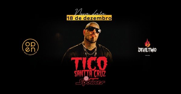 Imagem do evento TICO SANTA CRUZ E SPOILERS EM IJUI