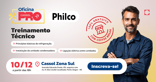 Imagem do evento Cassol PRO - Zona Sul - Treinamento Técnico Philco