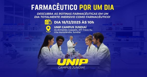Imagem do evento Farmacêutico por 1 dia
