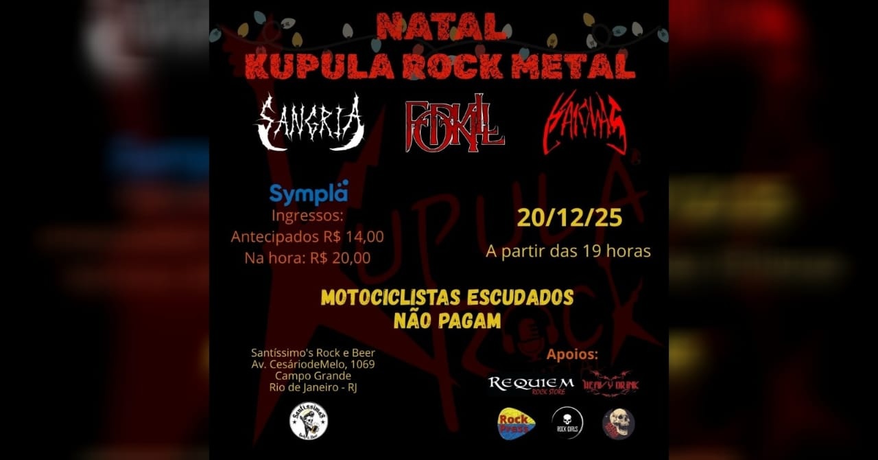 NATAL KUPULA ROCK METAL