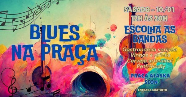 Imagem do evento Blues na Praça - Janeiro 2026
