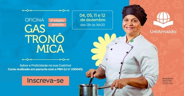 Imagem do evento Oficina Gastronômica