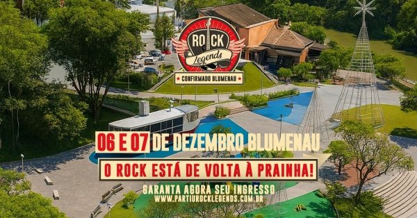 Imagem do evento Blumenau Rock Legends - 06 e 07/12/2025