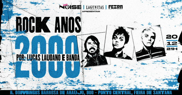 Imagem do evento ROCK ANOS 2000 | Lucas Laudano e Banda