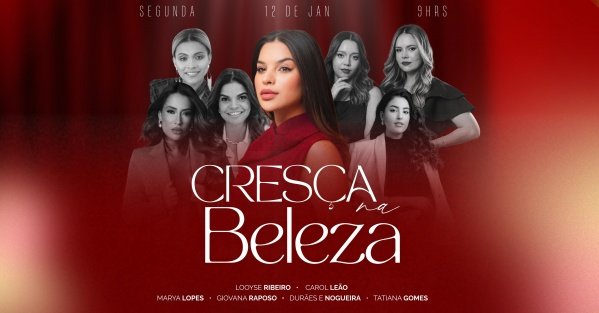 Imagem do evento Cresça na beleza, A virada!