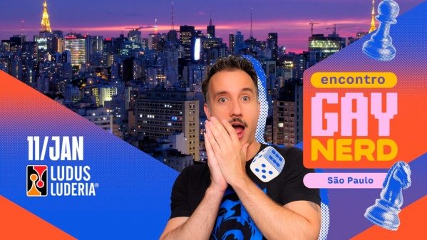 Imagem do evento Encontro do Gay Nerd em São Paulo - Feliz 2026!