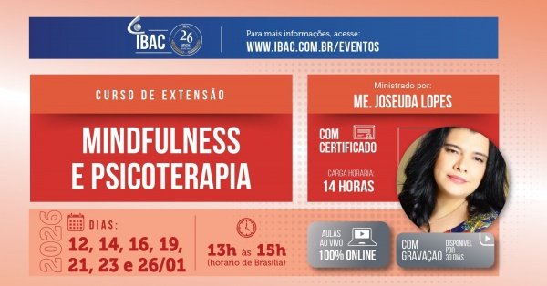 Imagem do evento Mindfulness e psicoterapia