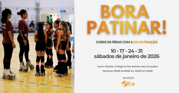 Imagem do evento Bora Patinar! Curso de Férias com a Rio Patinação