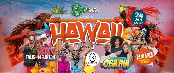 Imagem do evento Baile do Hawaii