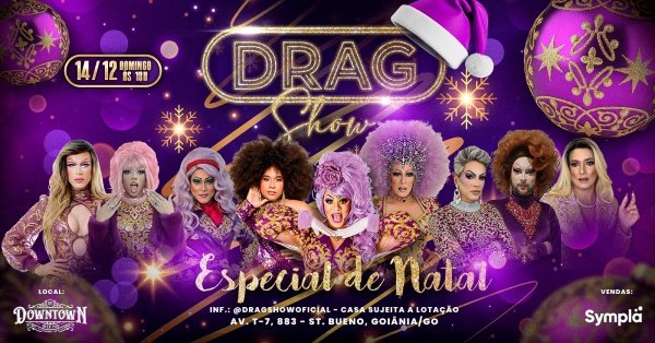 Imagem do evento DRAG SHOW DEZEMBRO - EDIÇÃO DE NATAL