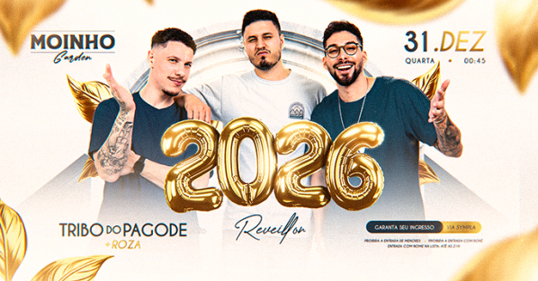 Imagem do evento MOINHO GARDEN - RÉVEILLON