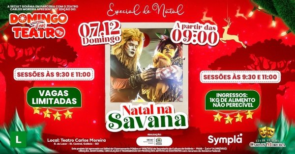 Imagem do evento Natal na Savana