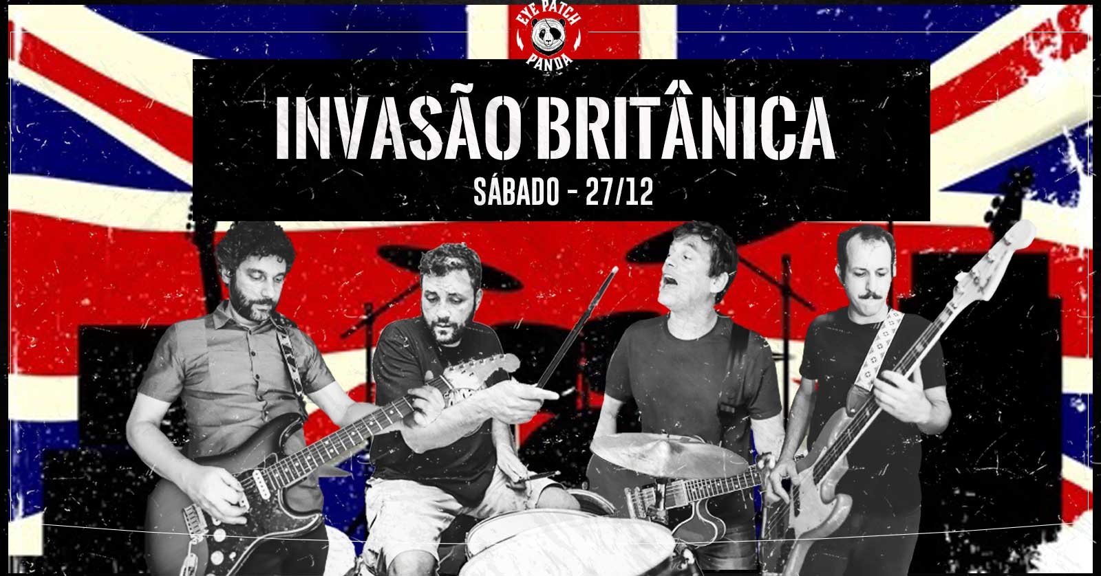 INVASÃO BRITÂNICA - ROCK AO VIVO